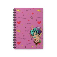 I inspire me/ customised notebook/ mixed colours/ personalised notebook