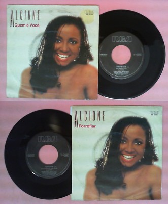 LP 45 7'' ALCIONE Quem e voce Forrofiar 1985 italy RCA PB 40103 no cd mc dvd