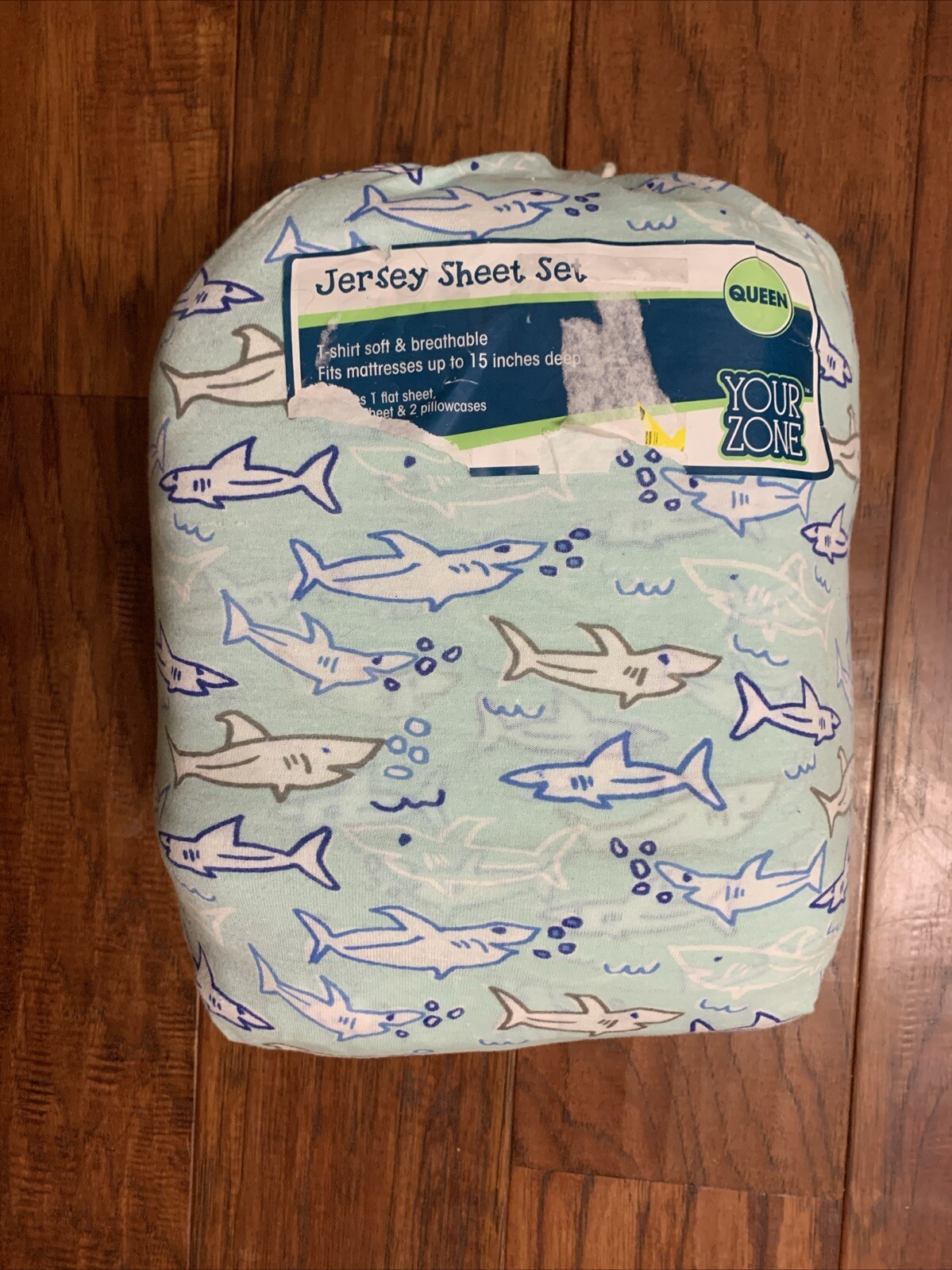 Jersey Sheet Set   T-shirt Soft    Queen - By Your Zone   New In Bag