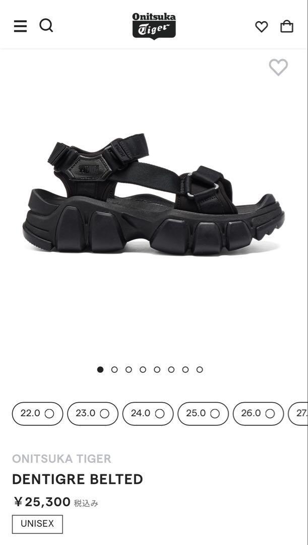ONITSUKA TIGER SANDALS BLACK DENTIGRE BELTED US7.0 | eBay ONITSUKA TIGER SANDALS BLACK DENTIGRE BELTED US7.0 | eBay