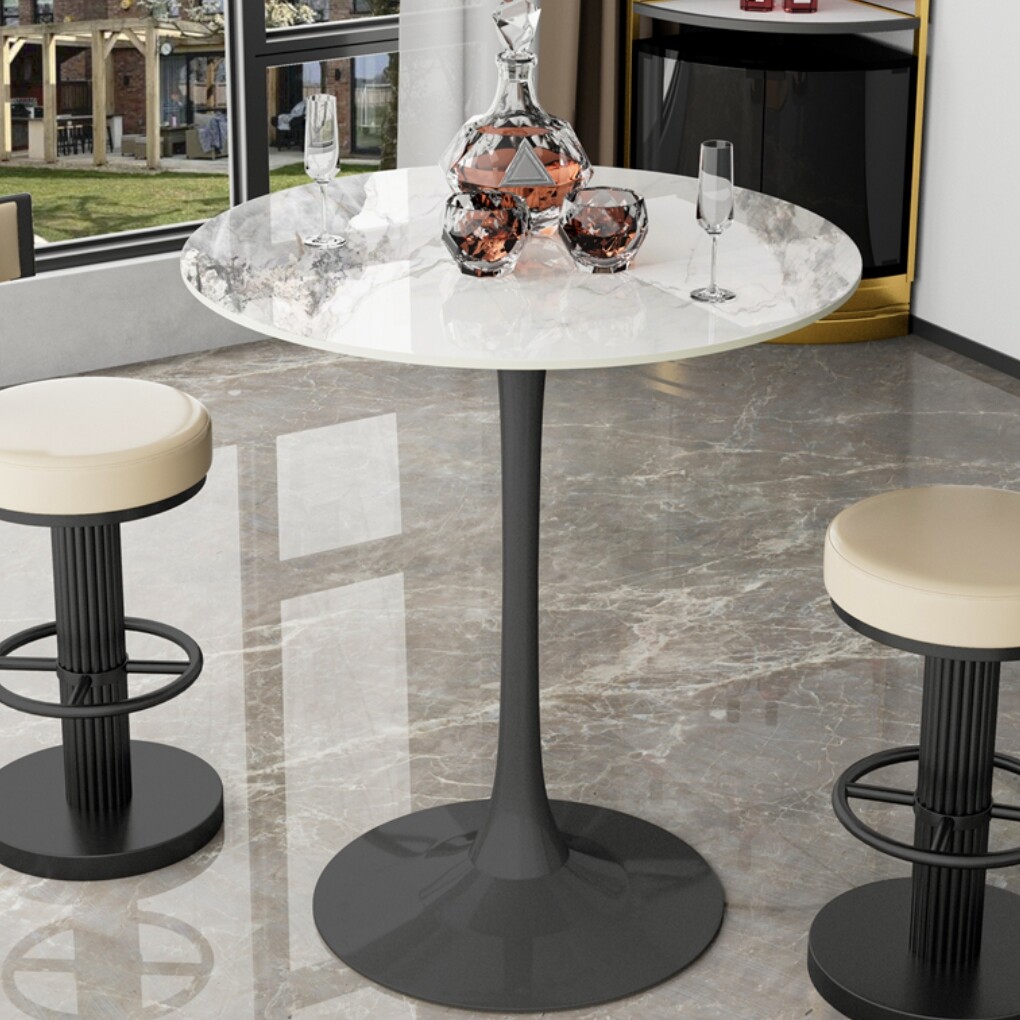 Furniture Bar Table 100cm High Buy Artiss Alex Bar Table 100CM