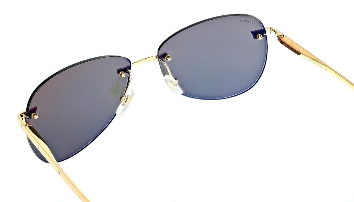 CARTIER オハサイスフレムサンクラス CT0035RS 002 CARTIER オハサイスフレムサンクラス CT0035RS 002 CARTIER Gold