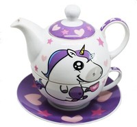 Einhornliebe Teekanne Mit Tasse Tea For One (4-Teilig) Teetasse Kanne Teeservice