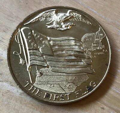 The First Flag/United States of America Liberty MEDAL