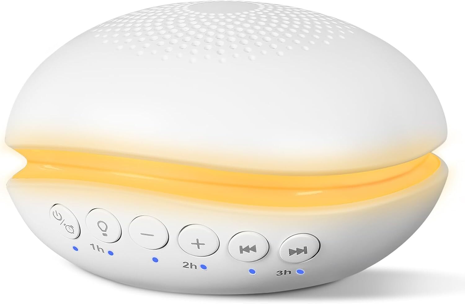 Travel Sound Machine,PRUNUS Mini Machine for Baby Small-White, White-image