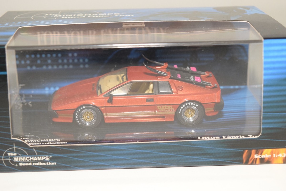 ✨MINICHAMPS Lotus Esprit Turbo 007✨ミニカー A42 1:43 MINICHAMPS JAMES BOND 007 LOTUS ESPRIT TURBO FOR YOUR
