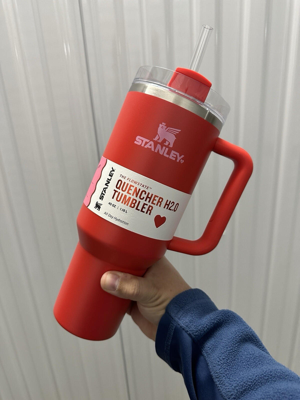 Stanley Cup Valentine’s Day Red ❤️ Tumbler 40 Oz TARGET Exclusive - SHIPS NOW! ✅-image