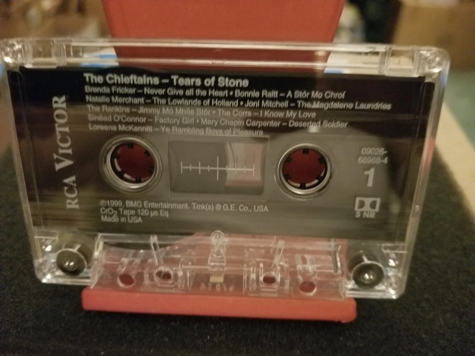 The Chieftains: Tears of Stone (Cassette Tape) 📼 1999, RCA RECORDS MINT COND✔ - Image 4 of 4