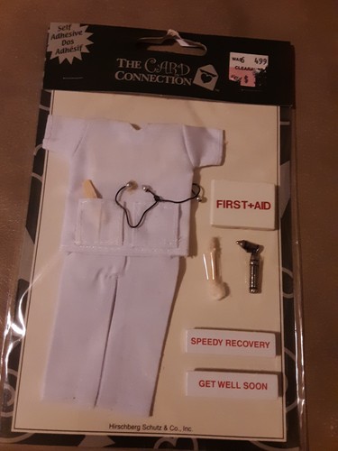 The Card Connection Nurse/First Aid Scrapbook Stickers/Embellishments