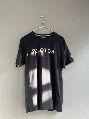Peloton Century Club T Shirt Adult Medium Black Stretch