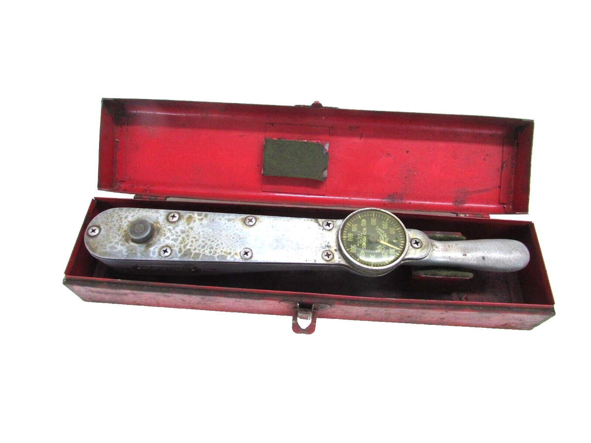 VINTAGE SNAP-ON TOOLS TORQOMETER 3/8