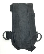 QTY (1) Military Style Black Buttstock Double Ammo Pouch Pocket - New in Bag