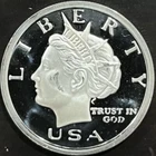2005 NORFED 1 oz .999 FINE SILVER FROSTY PROOF LIKE $20 ✅📈 BU in CAPSULE