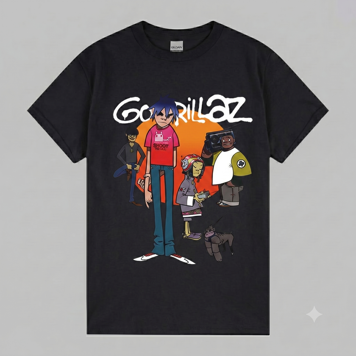 Gorillaz The Mountain Tour Summer 2026 T-Shirt Cotton All Sizes