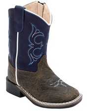 Old West Toddler Boys' Western Boot - Pointed Toe - BSI1971
