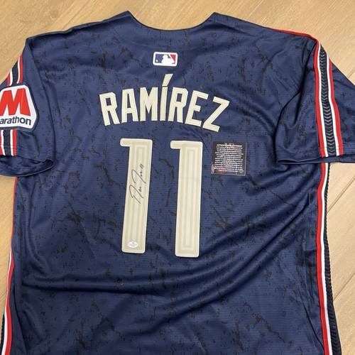 Jose Ramirez Signed Guardians Jersey Autographed W/COA