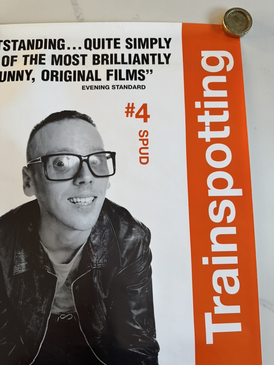Trainspotting uk video poster 1996 Rare Spud | eBay