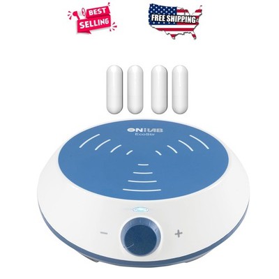 Magnetic Stirrer with 4PCS Stir Bars 3L Max Portable Laboratory Mixer No Heat