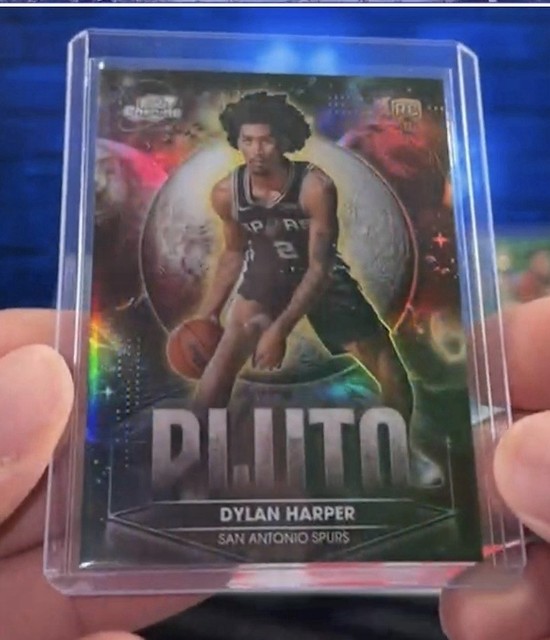 2025-26 Topps Cosmic Dylan Harper Planetary Pursuit Pluto (1:29,423)