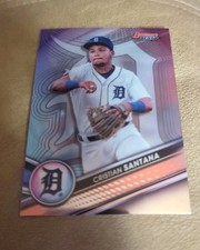 2022 Bowman's Best Top Prospects #TP3 Cristian Santana Detroit Tigers