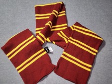 Harry Potter Gryffindor Striped Scarf 70 Inch Griffindor