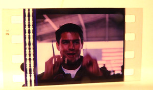 1986 Top Gun Original Film Cells Tom Cruise lot of 15 35mm