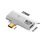 USB-C Splitter 100W Power Delivery 10Gbps High Speed Phone Data Transfer White
