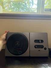 Nintendo Wii DJ Hero Silver Turntable Accessory - Untested