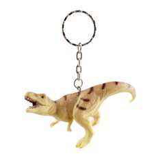 Realistic T-Rex Dinosaur PVC Keyring 8.5 3 5 cm