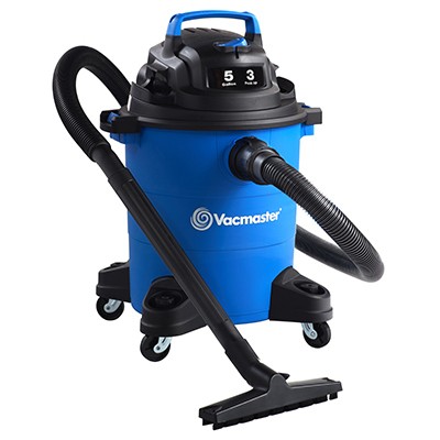 Vacmaster Blue line 5-Gallon* 3 Peak HP Wet/Dry Vacuum VOC507PF - VOC507PF