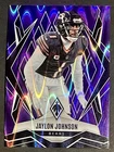 2025 Panini Phoenix Football Purple Seismic Jaylon Johnson #45