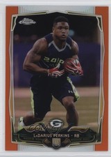 2014 Topps Chrome Retail Orange Refractor Ladarius Perkins #143 2sb