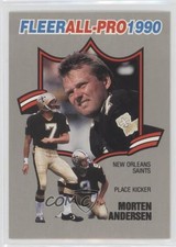 1990 Fleer All-Pro Morten Andersen #23 HOF 16vj