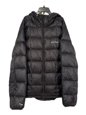 $699 MONTBELL 800 PRO DOWN PARKA MENS XXL Arcteryx Black RARE RET Rare Japan