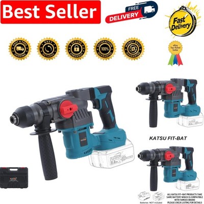Effizienter KATSU 21V Akku SDS Bohrhammer Bohrmaschine - Ideal für Betonarbeiten