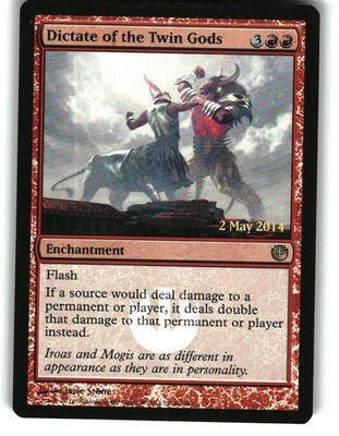 Magic the Gathering - Dictate of the Twin Gods 93 Promo