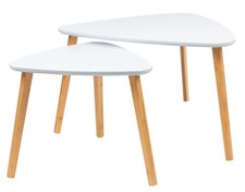 LIVARNO home Beistelltisch Couchtisch Tisch Sofatisch Ablage Abstelltisch 2er Se