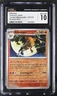 Pokémon Infernape 033/167 2024 Twilight Masquerade TWM EN Reverse Holo CGC 10