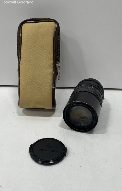 Makinon MC 1:4.5 f=80-200mm Zoom Lens w/Case Bundle