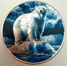 Polar Bear - Limited Edition American Silver Eagle 1oz .999 Silver Dollar Coin