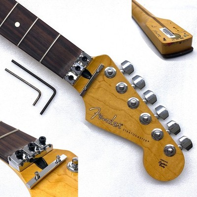 Genuine FLOYD ROSE 12'' Radius LOCKING NUT Fender Strat Neck Player II Series MIM