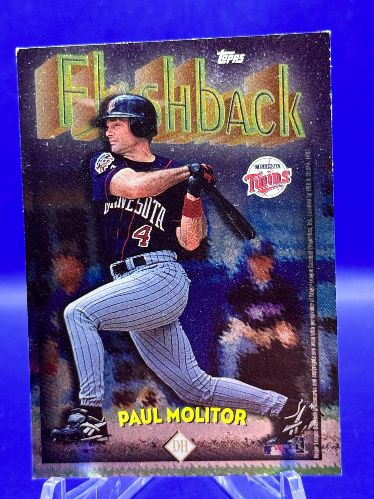 1998 Topps Paul Molitor #FB3 Flashback