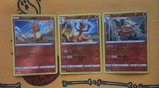 Pokemon Go REVERSE HOLOS Charmander Charmeleon Charizard 🦎🔥🐉 008 009 010/076