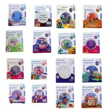 16x New Storyphones Story Shields 16 Disc Headphones Storytelling SEALED Disney