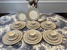 Masterpiece Franciscan China Dinner Set 4 Piece Place Settings For 7 Places