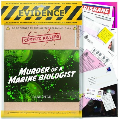 Cryptic Killers Unsolved murder mystery game - Cold Case Files Investigation Det