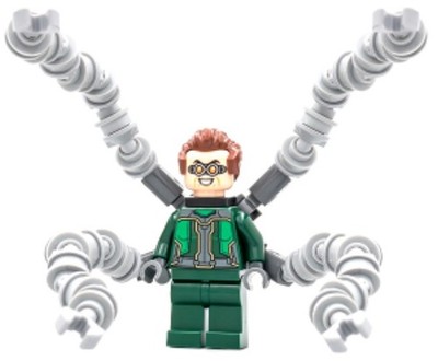 LEGO  Minifigur sh0727 - Dr. Octopus (Otto Octavius) - Marvel 76176
