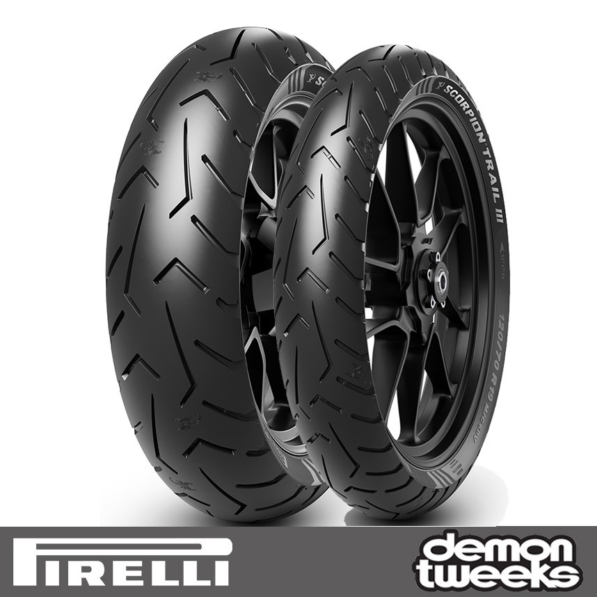 90/10 ADV Tyre Pirelli Scorpion Trail 3 150/70 R17 69V TL Rear Yamaha - Image 12