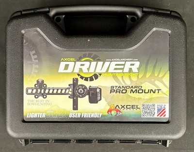 Axcel Driver Sight Standard Pro Mount AVX-41 Scope .019 Triple Threat Pin RH NEW