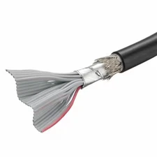 3m 3659/37-100 Flat Ribbon Cable, Black, 37 C, 7/36, 0.050" (1.27mm), 100 ft